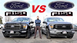 2023 Ford F150 Lariat VS 2023 Ford F150 XLT LOL They Are Almost The Same Price [upl. by Tom]