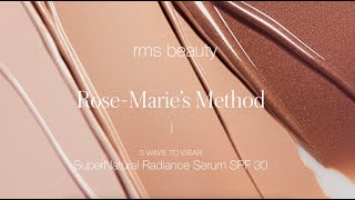 RoseMarie’s Method 3 Ways to Wear SuperNatural Radiance Serum [upl. by Isidoro410]