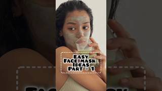 Easy Face Mask Ideas PART  1💫 aesthetic beauty viralvideo girl thatgirl shorts facemask [upl. by Branscum]