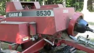 Case IH 8530 Inline Baler walk around [upl. by See]