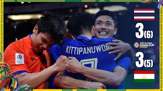 ACFutsal2024  Semifinal  Thailand 3 6  5 3 Tajikistan [upl. by Ailuy]