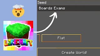 Boards Exams 😨 Seed In Lokicraft [upl. by Lanza]