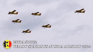 Extra Shots Norwegian air force Yellow Sparrows [upl. by Donegan]