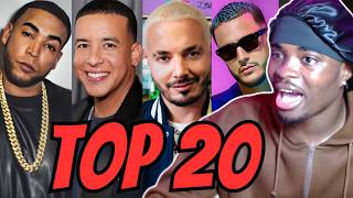 Top 20 Best Don Omar Daddy Yankee Dj Snake amp J Balvin Songs of All Time  Reaction [upl. by Anuala]