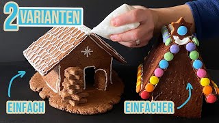 Lebkuchenhaus selber machen  Schritt für Schritt [upl. by Derrick808]