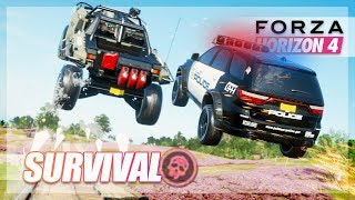 Forza Horizon 4  Better Than Infection Survival Gamemode wThe Crew [upl. by Yeliab]