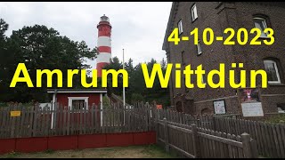 Wittdün auf Amrum am 4 Oktober 2023 [upl. by Ahsilav47]