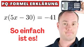 Endlich verstehen PQFormel Erklärung [upl. by Annayak]