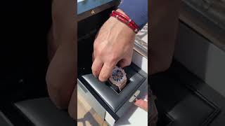 Unboxing Audemars Piguet Royal Oak Chronograph 41mm Rose Gold Blue Dial 26331ba Unboxing AP [upl. by Niletak]