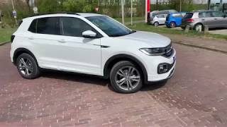 English review Volkswagen NEW TCross R line 2019 inside amp outside [upl. by Eema225]