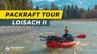 Packraft Tour Loisach Bayern  Wir testen Bikerafting 2021 [upl. by Chan]