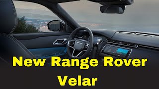 New Range Rover Velar 2023  Land Rover [upl. by Yasmine139]