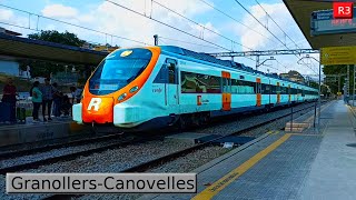 GranollersCanovelles R3  Rodalies Barcelona  Renfe Civia [upl. by Adnaw334]