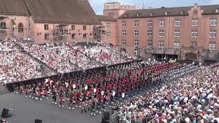 Basel Tattoo 2023 Finale march on all participants [upl. by Garrard]