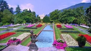 Villa Taranto in Verbania Pallanza am Lago Maggiore  Slideshow [upl. by Dexter]