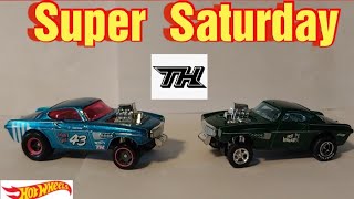 Closeup look at the 2024 Hot Wheels Super Treasure Hunt Volvo P1800 amp a custom [upl. by Ailak]