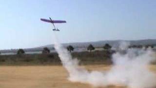 Jet Assisted Take Off JATO RC Plane [upl. by Eeleimaj]