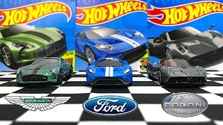 New 2018 Hot Wheels Exotic Supercars [upl. by Anaoy]