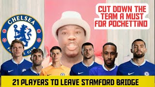 Chelsea 21 Players To Leave The Club  Six Players already Gone ✅️  Part 2 [upl. by Oneladgam883]