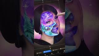 DIY Profilbild Tutorial mit Procreate fy procreate tutorial profilbild makeup procreateart [upl. by Llebpmac302]