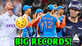 BIG RECORDS of India Ben Stokes Steve Smith Yashasvi Jaiswal 🔥 Cricket News 2024 Facts [upl. by Ingra]