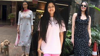 Georgia Andriani Manushi Chillar and Zanai Bhosle spotted in Bandra [upl. by Berliner]