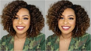 Zury Sis Naturali Star V Synthetic Hair Lace Front Wig  NAT V LACE GOGO CURL [upl. by Azil]