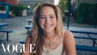 73 Questions With Jennifer Lawrence  Vogue [upl. by Nyrhtakyram329]