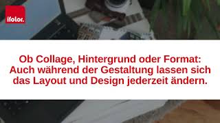 ifolor VideoTutorial Fotokalender online selbst gestalten [upl. by Aryn757]