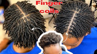 PERFECT FINGER COIL TUTORIAL ON SHORT HAIR  2018 JAWUN AHMUD [upl. by Mathilde]