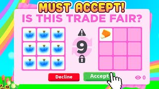 Today I Accepted EVERY Trade In Adopt Me Adopt Me Roblox Trading Challenge [upl. by Dolorita90]