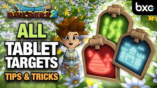 How to complete ALL Tablet Targets in Dragon Quest Builders 2 [upl. by Leod]