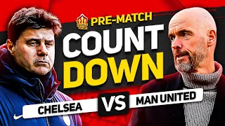 RASHFORD DROPPED COUNTDOWN TO KICK OFF Chelsea vs Man United [upl. by Eraste]