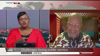 MTBPS 2024  Challenges facing public service Prof Mandla Makhanya [upl. by Ulric]