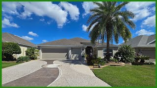 Tour of 1269 Tangelo Lane  Begonia Designer Home with Golf Cart Garage  In The Villages FL [upl. by Trill]