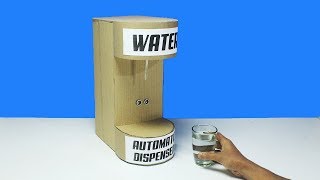 How To Make Automatic Water Dispenser Machine  Arduino Project [upl. by Meier]