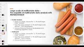 Data analytics workshop  Multivariate data analysis in food studies 70  Day 2 [upl. by Corel]