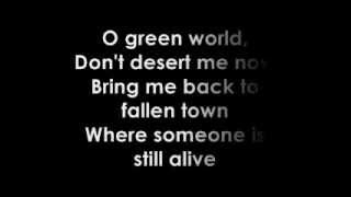 Gorillaz O Green World Lyrics [upl. by Anitsenre564]