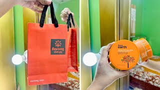 Ajke apnader shathe review korbo arong er viral orange peel face mask er [upl. by Assedo906]