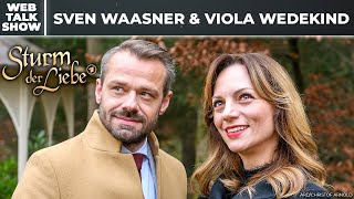 Sturm der Liebe Interview  Viola Wedekind amp Sven Waasner [upl. by Sapers]