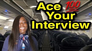 Flight Attendant Interview Questions [upl. by Bounds]