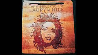 Lauryn Hill  The Miseducation of Lauryn Hill  Single Track Vinyl Record Experience [upl. by Anipsed]