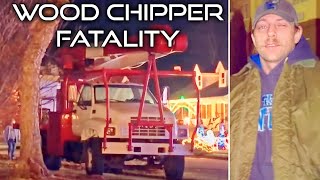 Wood Chipper Fatality  Man Dies After Falling Into A Wood Chipper While Trimming Trees [upl. by Haduj]