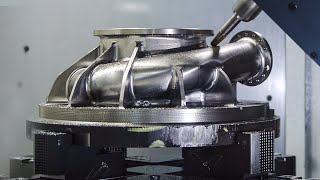 Incredible Process of CNC Machining a Rocket Engine Turbopump [upl. by Gae]