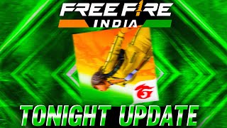 TONIGHT UPDATE OF FREE FIRE INDIA 13 OCTOBER [upl. by Philps354]