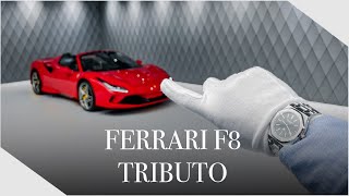 UNVEILING THE FERRARI F8 TRIBUTO TAKE A CLOSER LOOK TO 720 HP  SOUNDCHECK [upl. by Tnomed]