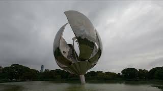 Buenos Aires  Floralis Generica  Virtual Tour 4K [upl. by Gariepy]