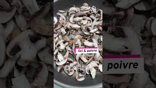 On tapprend à faire des tartelettes aux champignons ultra gourmandes 😋 [upl. by Ilanos]