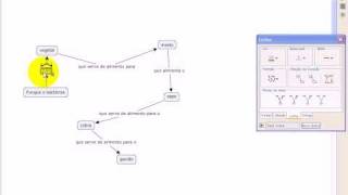 Mapas Conceituais  Utilizando o Cmap Tools [upl. by Nimzzaj766]