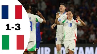 Frankreich VS Italien 13 Highlights  UEFA Nations League 20242025 [upl. by Emlyn536]